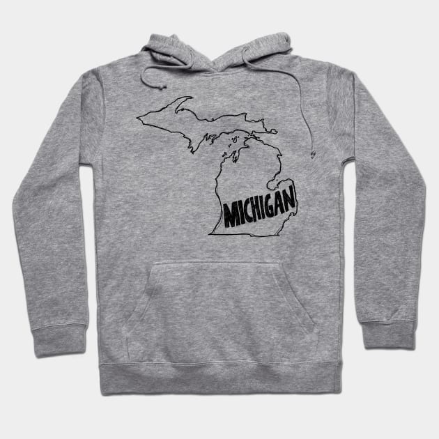Michigan Hoodie by thefunkysoul